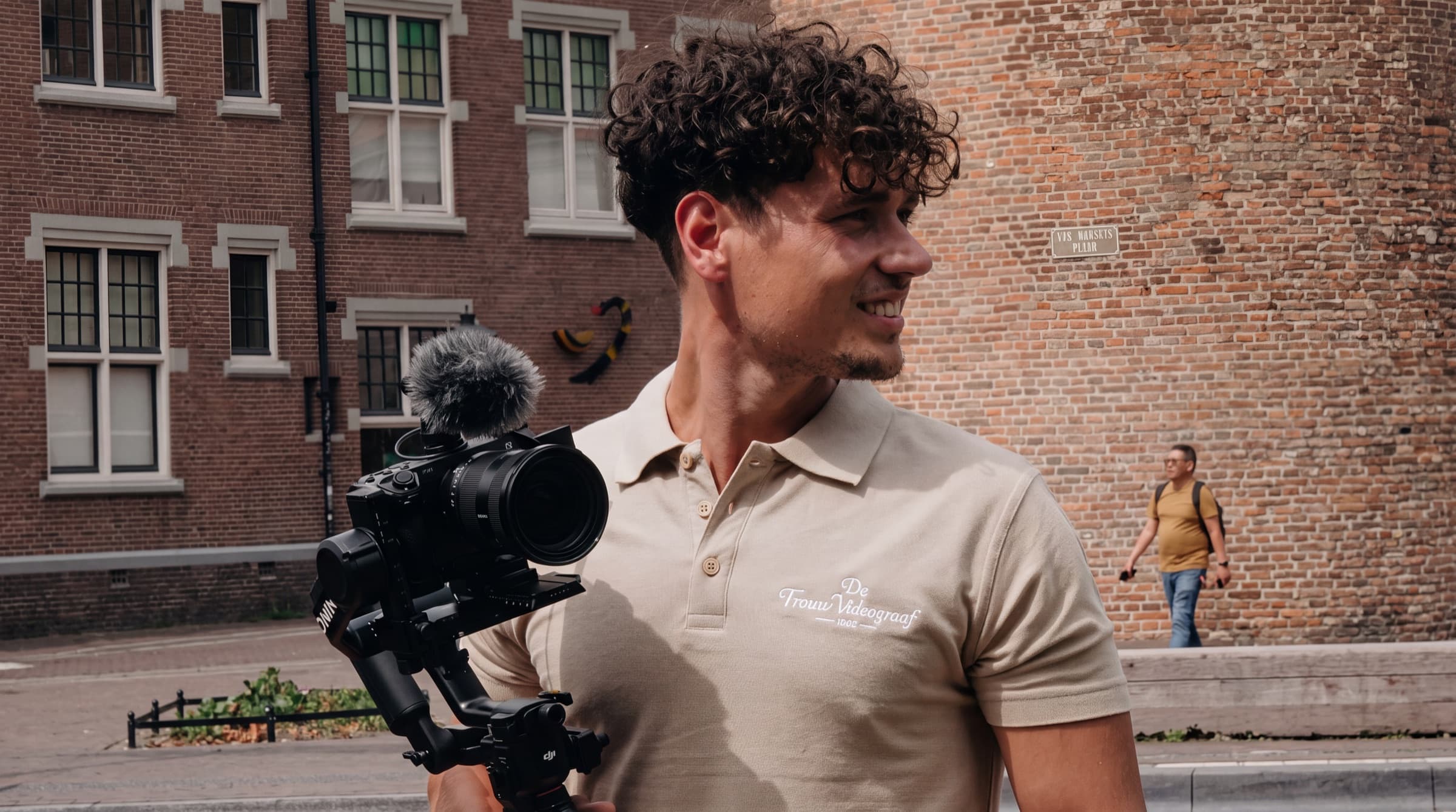 John met camera