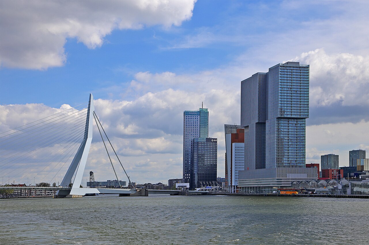Erasmusbrug in Rotterdam